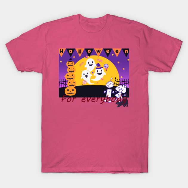 Halloween for everybody by Hidemi Woods T-Shirt by erizen